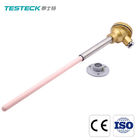 Tipo tubo del rodio B R K S del platino de Tecorundum del sensor de temperatura del termopar