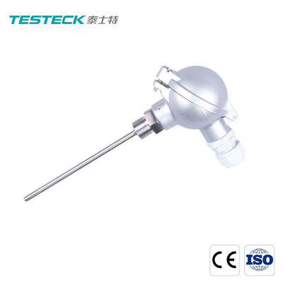 Detector doble trifilar de la temperatura del cojinete liso PT100 para la tubería